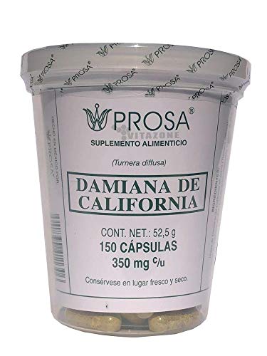 Prosa Damiana de Califormnia - 150 Capsulas