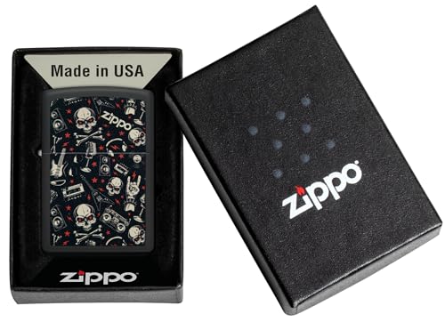 Encendedor Zippo Black Matte 46055 miniatura 6