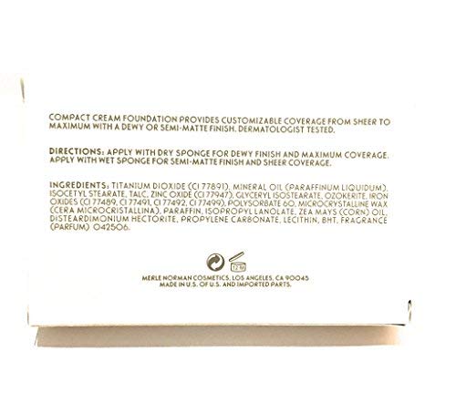 Merle Norman Total Finish Foundation - Medium Deep Golden - Maxium Coverage Foundation - Covers Scars, Acne, Any And All Imperfections #TOP1
