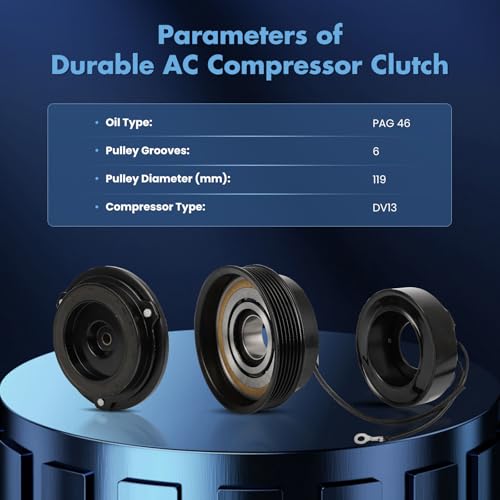 Image of ECCPP AC Compressor Clutch 2010-2013 for Kia Forte for Forte Koup 2.0L 2.4L
