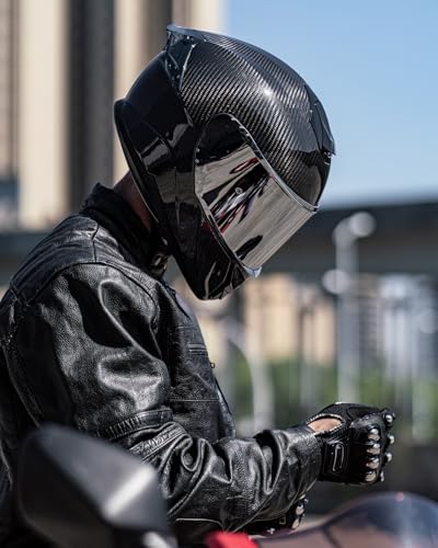 ILM Carbon Fiber Full Face Helmet
