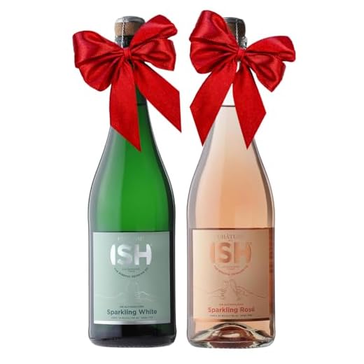 ISH Non Alcoholic Wine Bundle, Two Bottles
