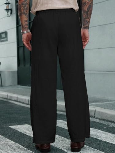 Image of TOPLOT Men's Casual Pant || Trouser for Men || Straight Leg Pant for Man (5267)