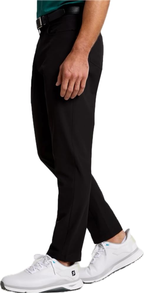 Mens P11, 5-Pocket Slim Fit Golf Pant, 34x32 - Black4