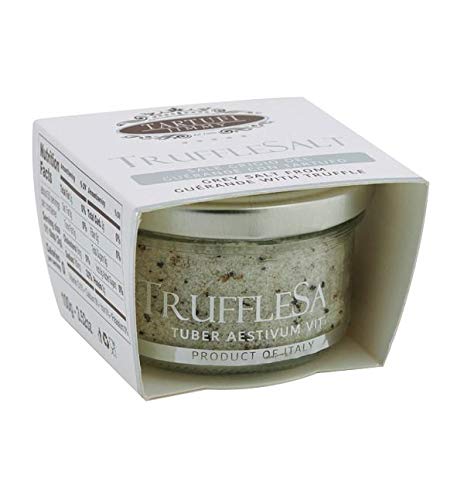 Sal gris Guerande con trufa de verano, cristales grises, rica en nutrientes, sal de sabor salmuero, sal gris cosechada a mano, sal gris infundida