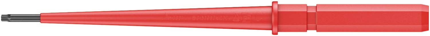 Wera Torx Insulated Screwdriver Blade, T9 Tip, 154 mm Blade, VDE/1000V