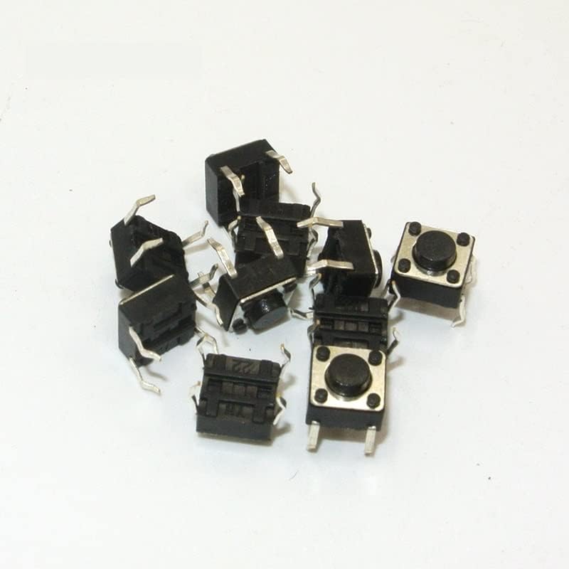 Toggle Switches 1000Pcs 6x6x5mm Tactile Push Button Switch DIP 4P Micro Momentary Tact Slide