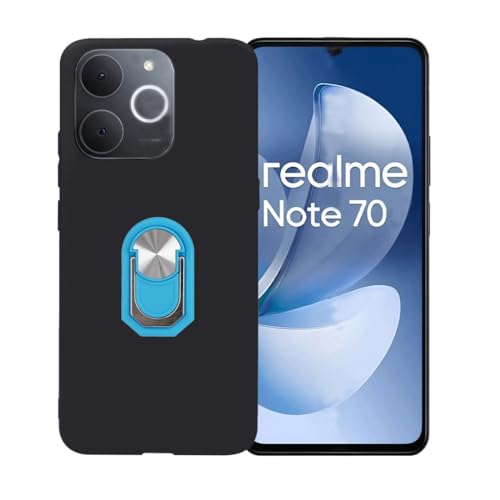 CongJiaLingXi�P�[�X�̂��߂�Realme Note 70T (6.74") �����O�T�|�[�g�A�_�炩���V���R�[���V�F���̏_��ȃo���p�[�h�Ռ�TPU�ی�J�o�[�������,��