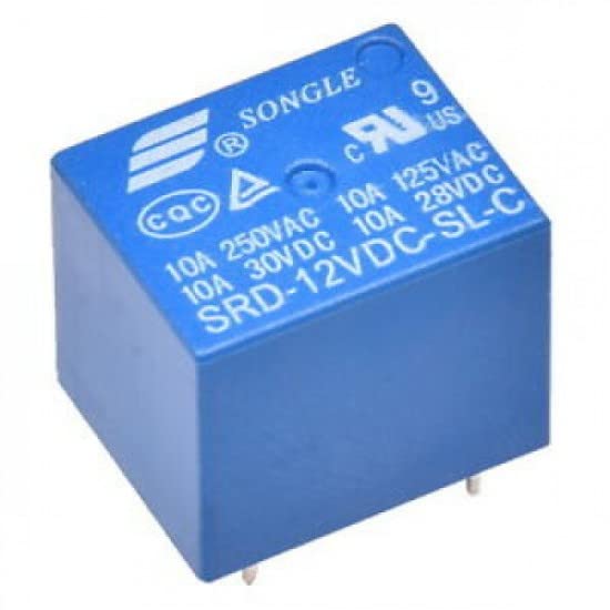 Embeddinator 12V 10A PCB Mount Sugar Cube Relay - SPDT(Pack of 5) (B0B5GRWPSX) Amazon Price History, Amazon Price Tracker