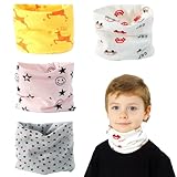 MULTIFUNCIONAL: Esta bufanda con anilla en forma de O es un accesorio exquisito para la ropa informal de diario y las actividades al aire libre. Se puede utilizar como calentador de cuello, pañuelo, diadema, máscara contra el viento, pañuelo o gorro para niños.