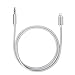 Produktbild Excellentas 8 Pin Light - AUX Audio Adapter Klinken 3,5 mm Adapterkabel kompatibel mit iPhone 11, Pro, Xs, Xs Max, Xr, x, 8, 8 Plus, 7, Plus, 7, 6, 6s, 6 Plus, 5s, SE, 5C, iPad, iPod - in Silber
