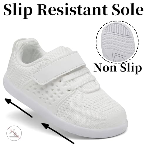 Nihaoya Baby Shoes Girls Boys First Walking Shoes Mesh Lightweight Toddler Cute Sneakers Flexible Sole 0-24 Month 2-3 Years Old3