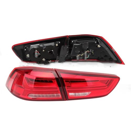 Feu arrière LED pour Mitsubishi Lancer EVO X 2008-2017 réflecteur de pare-chocs rouge - 3