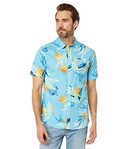 Chemise Tropicali O'NEILL anti-transpiração en tissu léger bleu pour rester au frais S