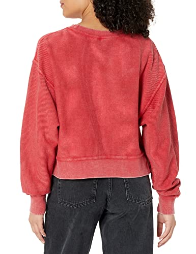 Image of chicka-d NCAA womens Corded Boxy Pullover