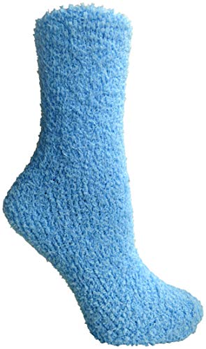 120 Pack of Yacht & Smith Women Fuzzy Socks Crew Socks, Warm Butter Soft (9-11)4