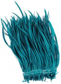 ZUCKER™ Goose Biot Feathers-Dyed - Dark Aqua