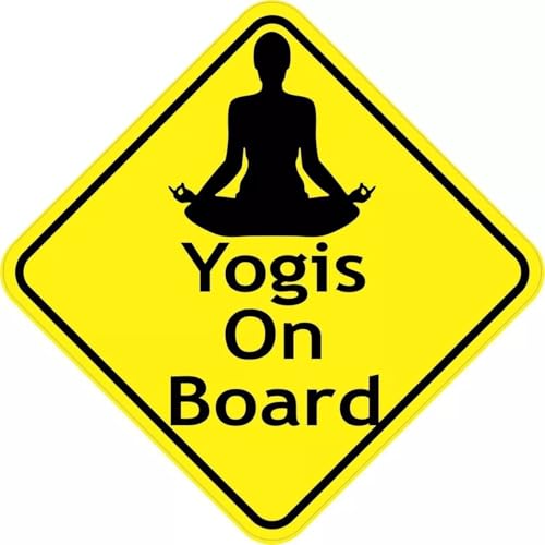Bumper Magnet Yogis On Board 5
