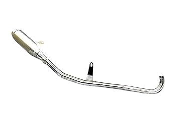 Amazon | クロスカブ110 モナカ アップ マフラー/スーパーカブ メッキ