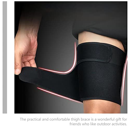 Faja Compresora Ajustable para Muslo para Deportes y Fitness miniatura 2