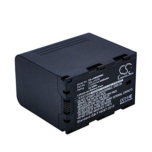 XSPLENDOR XPS Replacement Battery for JVC GY-HM200 GY-HM600 GY-HM600E GY-HM600EC GY-HM650 GY-HM650EC GY-HMQ10 GY-HMQ10E GY-LS300CHE