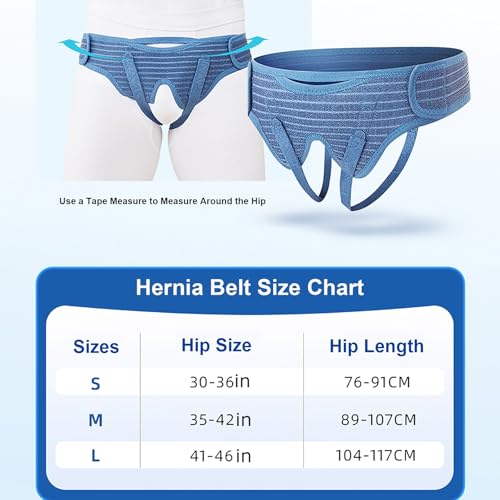 Soporte ajustable para hernia inguinal talla S miniatura 2