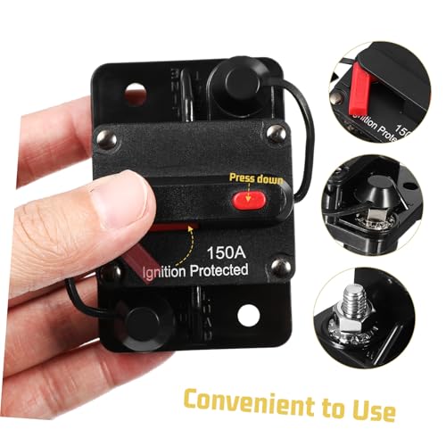 Disyuntor marino de amperios para proteger la electrónica de barcos y caravanas 6