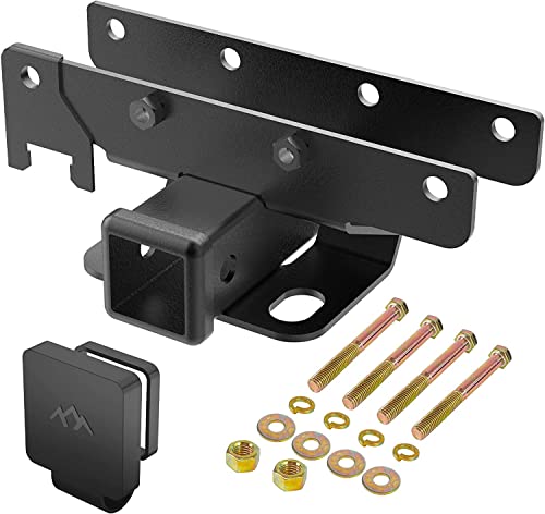 2 Inch Rear Bumper Tow Trailer Hitch Receiver Kit Compatible ...