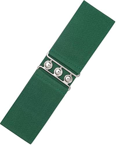 Ro Rox Retro Vintage Belt | Elastic Belt Women's Accessories | 50s Nurse Belt | Waist Belt For Women & Ladies