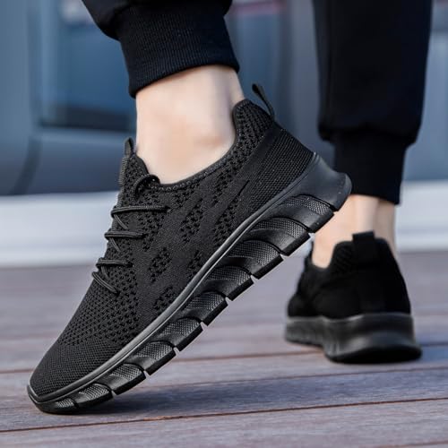 Image of Mens Running Tennis Casual Walking Shoes Fashion Athletic Gym Sports Sneakers for Men Breathable Lightweight Comfortable Shoes