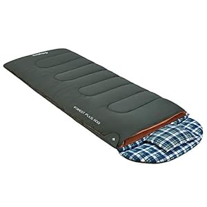 KingCamp Schlafsack Outdoor Deckenschlafsack Winterschlafsack 4 Jahreszeiten 3-1 XXL Baumwolle Flanell Innenfutter bis…