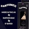 Carfume Original Alien Spirit Car Air Freshener | Premium Floral, Jasmine & White Amber Fragrance | Luxury Purple Recyclable Scented Diffuser For Women | Odour Eliminator | UK Made Car Accessories #5