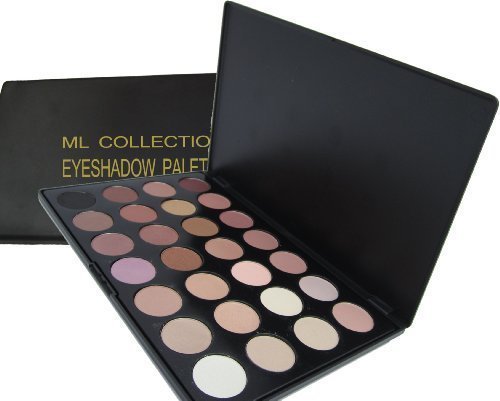 ML Collection NEW!!! 28 Color Warm, Neutral, Matte, Slightly Shimmered Eyeshadow Palette