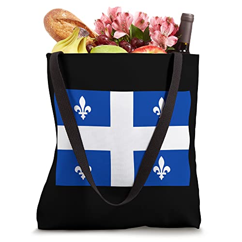 Quebec Flag Province Canada Tote Bag miniatura 4