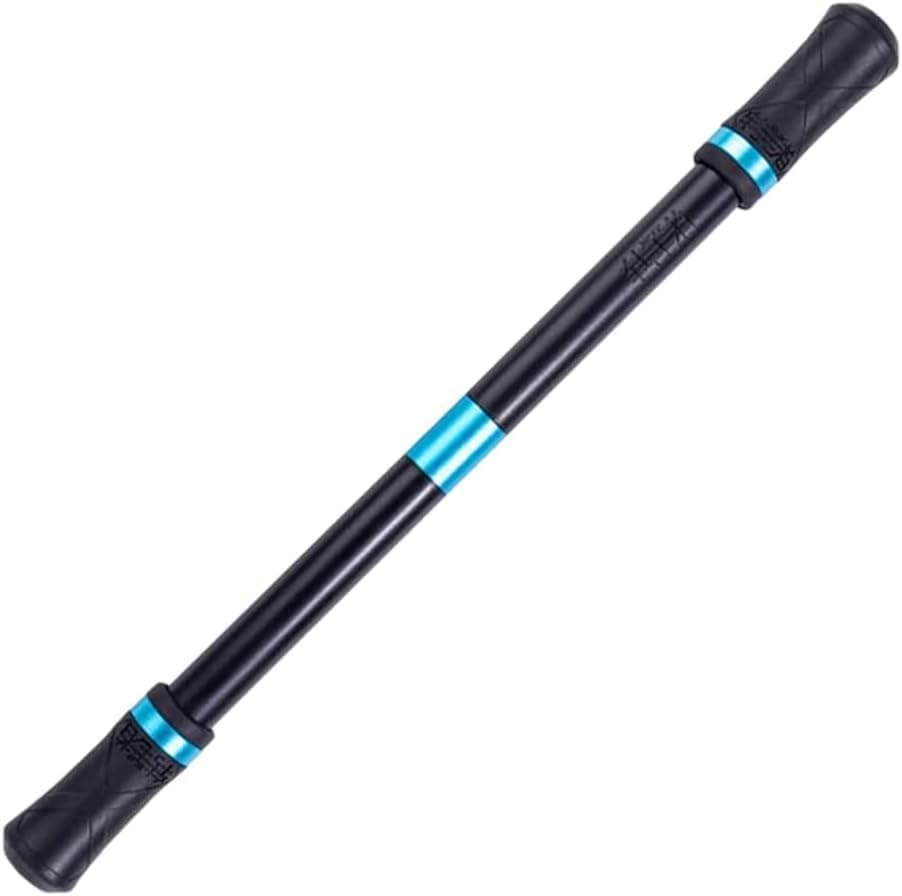 Nlinlin Black Finger Pen Spinning Mod Gaming Spinning Pen with Weighted Ball Finger Rotating Office Writing Supplies