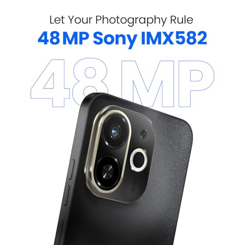 Image of Tecno Spark 30C 5G (Midnight Shadow, 4GB+64GB) | D6300 5G Processor | 5000 mAh Battery | NFC, IR Remote | Dolby Atmos