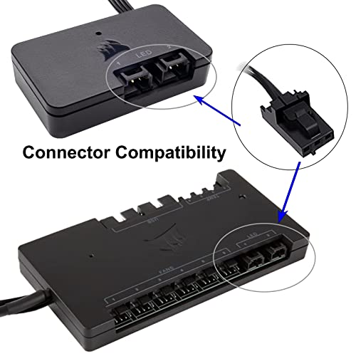Corsair Rgb Controller 20pcs/lot 3pin/4pin Adapter Cable For
