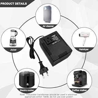 Convertisseur de Tension 300 W 220 V vers 110 V : Adaptateur abaisseur de Tension, Adaptateur de Voyage, Convertisseur de Tension, Régulateur UE