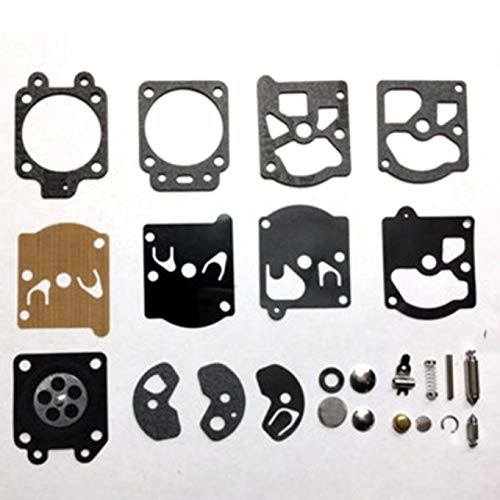 Shanxia Pretty Aluminum Material Echo Chainsaw Diaphragm Repair Kit uretor Gasket Hdda(None 1)