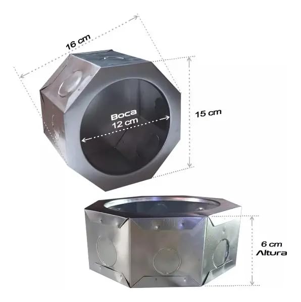 Bote integral de 12 cm 3 Imagen adicional