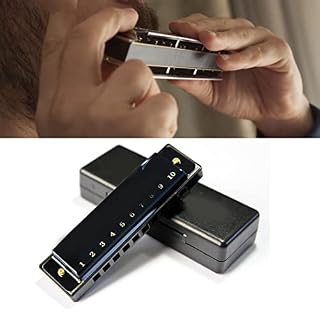 Harmonica, Orgue à Bouche 10 Trous Pleine échelle Deluxe Harmonica pour la Performance pour Débutant, Adultes, Cadeau… - Les Beatles, Paul McCartney, John Lennon, RIngo Starr, George Harrison Harmonica, Orgue à Bouche 10 Trous Pleine échelle Deluxe Harmonica pour la Performance pour Débutant, Adultes, Cadeau… – Image 5