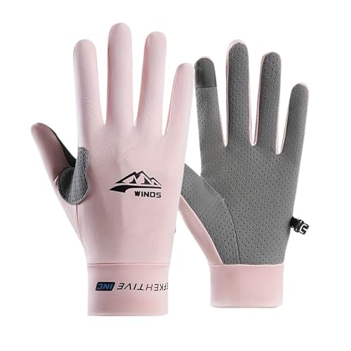 Guantes de pesca transpirables evitan manos sudorosas y resbaladizas SMT040-Cpink M