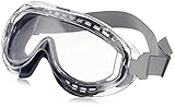 Uvex S3400X Flex Seal Safety Goggles, Navy Body, Clear Uvextreme Anti-Fog Lens, Neoprene Headband