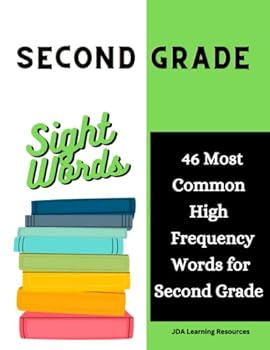Paperback Second Grade Sight Words: 46 Most Common High Frequency Words for Second Grade Book