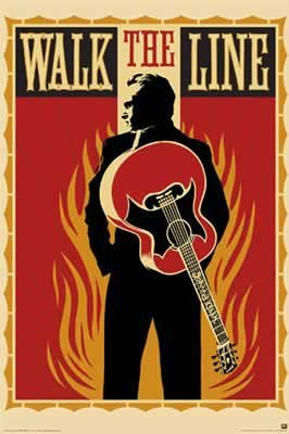 Poster Walk The Line Joaquin Phoenix 61X91 Cm idée cadeau cinéma