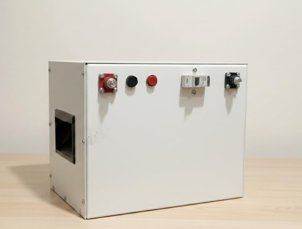 Image of Lithium India 12V 100Ah Lithium LFP Inverter Battery with Smart BMS, Solar Compatible, 15 Years Life, 4000+ Cycles, Works with Any Inverter, 5 Years Warranty