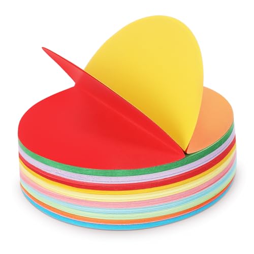 Papier origami ronds pour éviter les découpes fastidieuses en loisirs créatifs