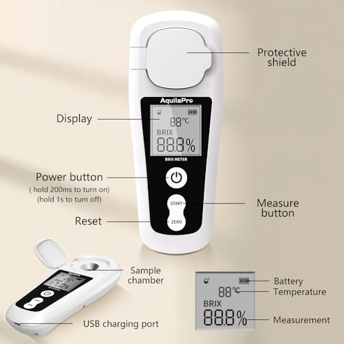 Aquilapro VLT002 Digital Brix Refractometer thumb #1