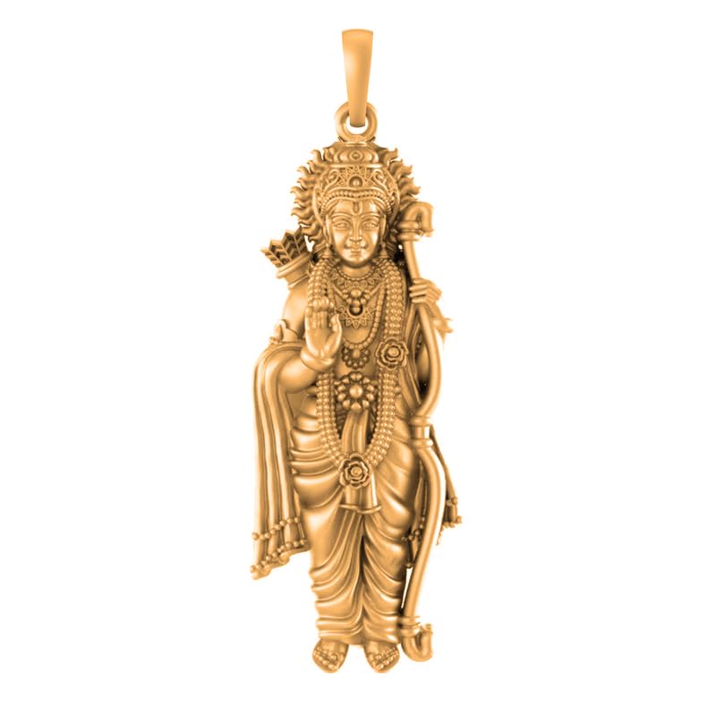 Pendentif Dieu Ram argent plaqué or : fini les bijoux ternes avec cette pierre précieuse