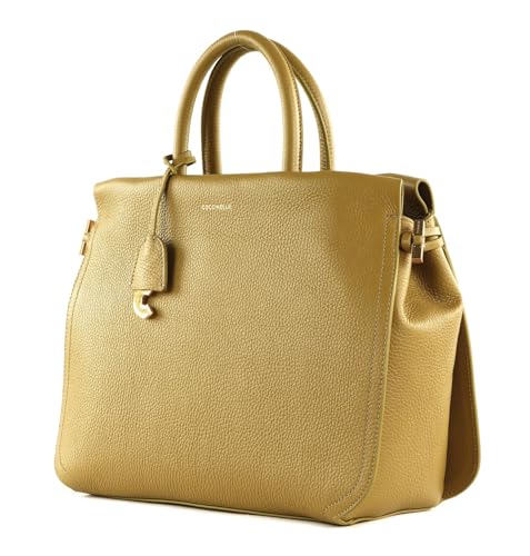 Sac de marque Coccinelle cuir bleu résistant pour ne plus manquer de place - 2